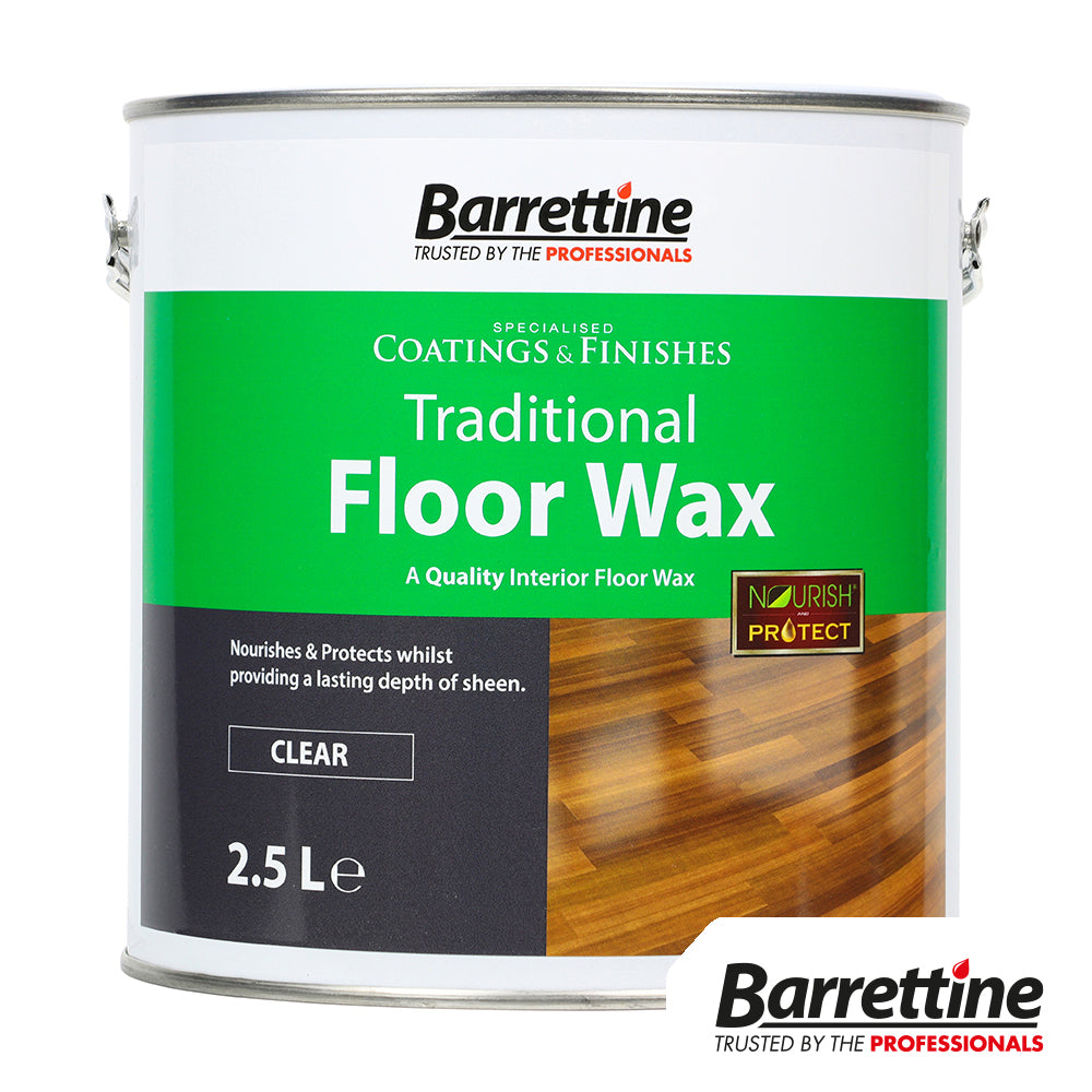 Barrettine Nourish & Protect Traditional Floor Wax 2.5L - Image