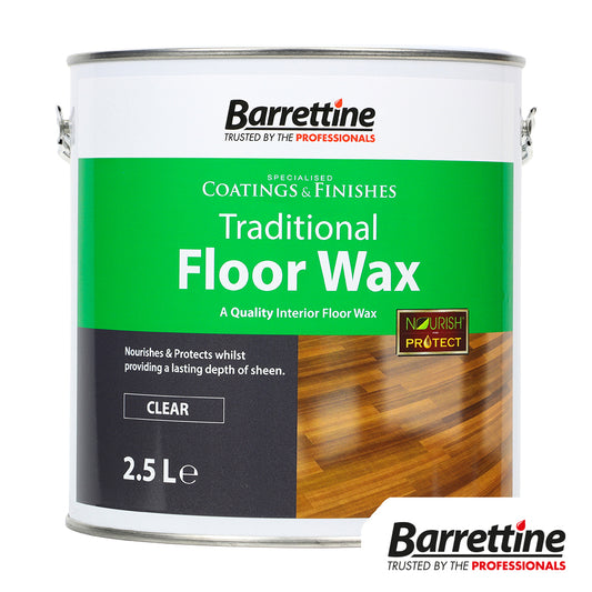 Barrettine Nourish & Protect Traditional Floor Wax 2.5L - Image