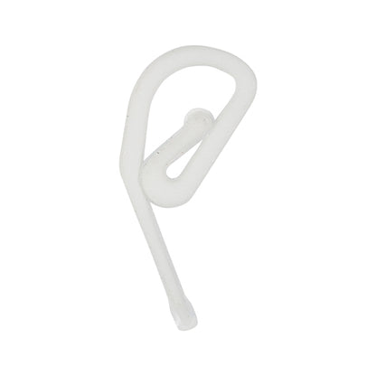 TIMCO Plastic Curtain Hooks White -   - Image