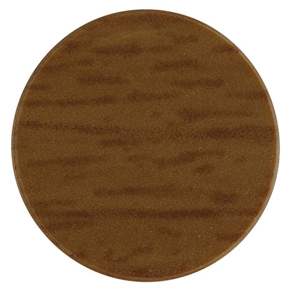 TIMCO Self-Adhesive Screw Cover Caps Natural Walnut - 13mm - Image