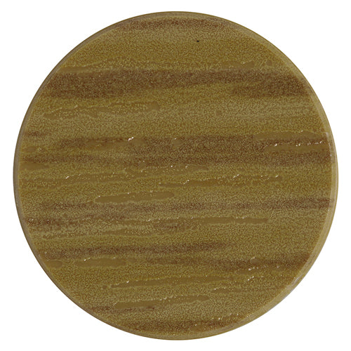 TIMCO Self-Adhesive Screw Cover Caps Oak - 13mm - Image
