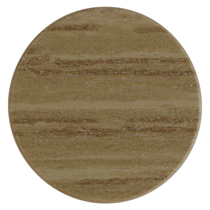 TIMCO Self-Adhesive Screw Cover Caps Odessa Oak - 13mm - Image