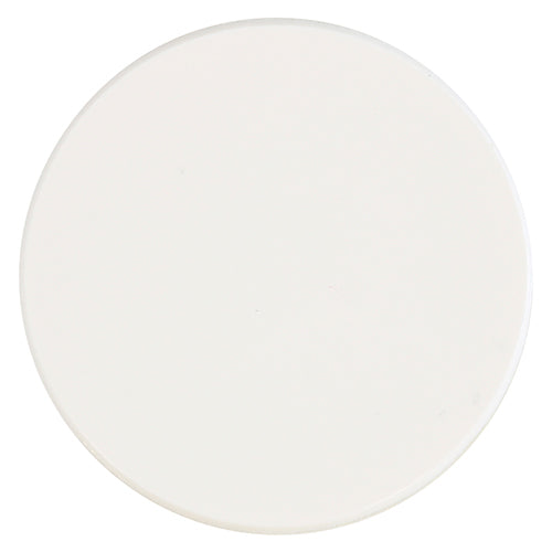 TIMCO Self-Adhesive Screw Cover Caps White Gloss - 13mm - Image