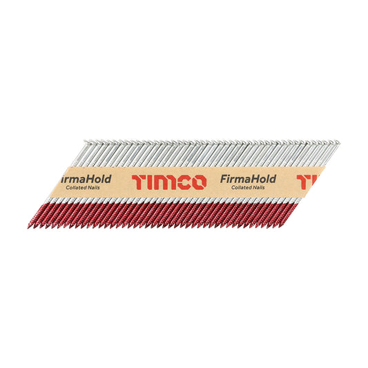 TIMCO FirmaHold Collated Clipped Head Ring Shank Firmagalv+ Nails - 2.8 x 63 - Image