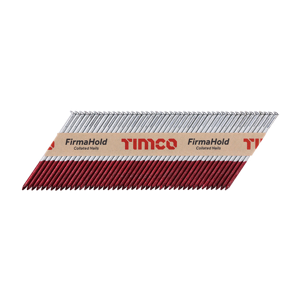 TIMCO FirmaHold Collated Clipped Head Ring Shank Firmagalv+ Nails - 3.1 x 75 - Image
