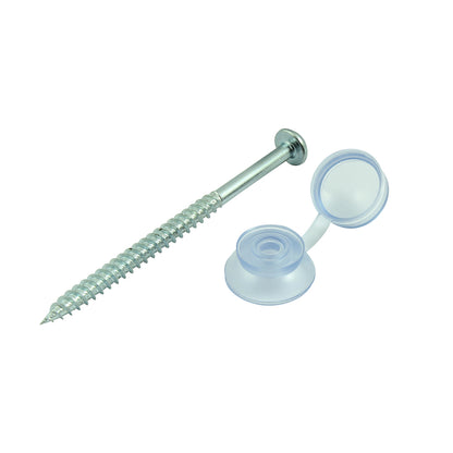 TIMCO Corrugated Sheet Fixings Clear - 10 x 3 - Image