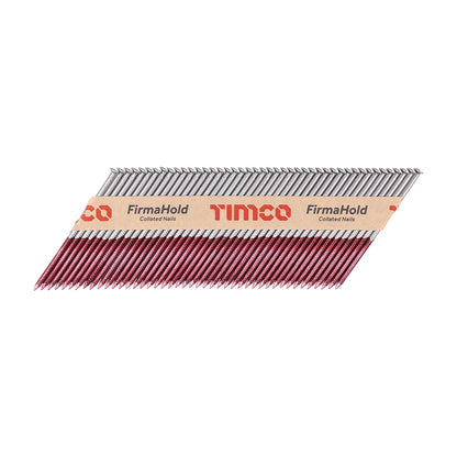 TIMCO FirmaHold Collated Clipped Head Ring Shank A2 Stainless Steel Nails - 3.1 x 80 - Image