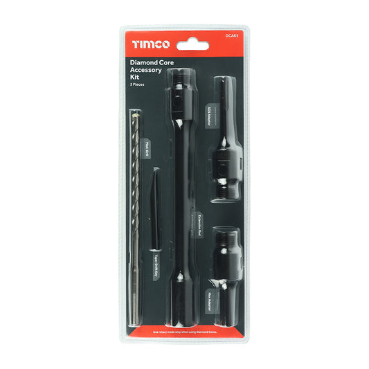 TIMCO Dry Diamond Core Accessory Kit - 5pcs - Image