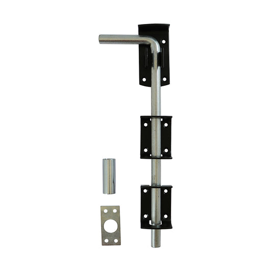 TIMCO Garage Drop Down Bolt Black - 12" - Image