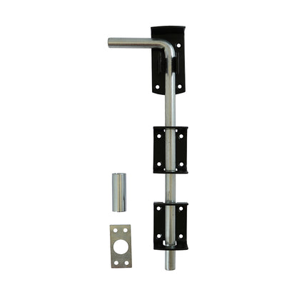 TIMCO Garage Drop Down Bolt Black - 12" - Image