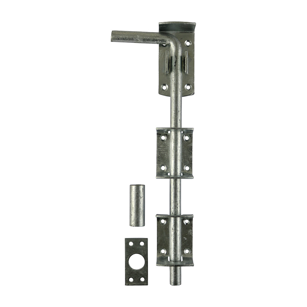 TIMCO Garage Drop Down Bolt Hot Dipped Galvanised - 12" - Image
