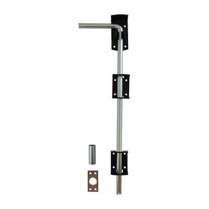 TIMCO Garage Drop Down Bolt Black - 18" - Image