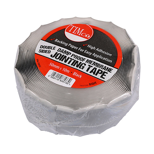 TIMCO Double Sided Damp Proof Membrane Jointing Tape - 10m x 50mm - Image