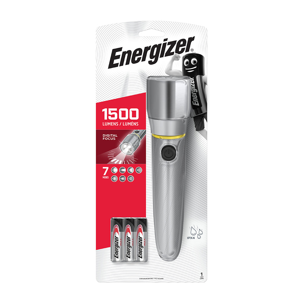 TIMCO Energizer® LED Vision HD Metal Handheld Torch - 1500 Lumen - 1500 Lumen - Image