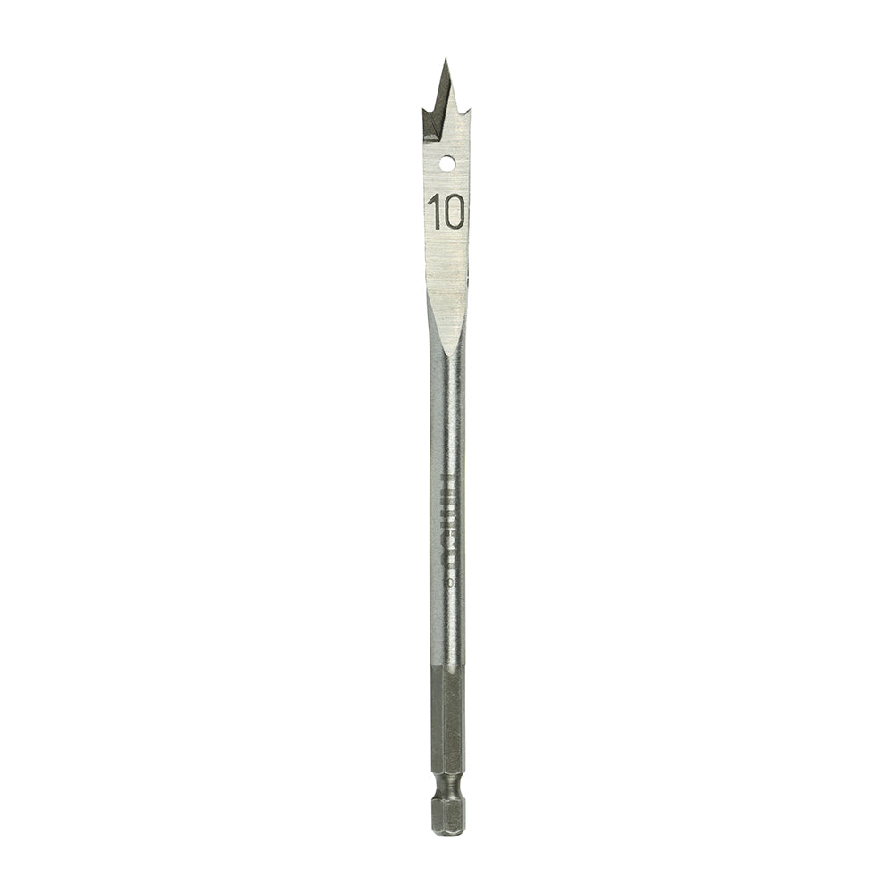 TIMCO Flat Wood Bits - 10.0 x 152 - Image