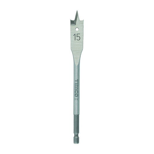TIMCO Flat Wood Bits - 15.0 x 152 - Image
