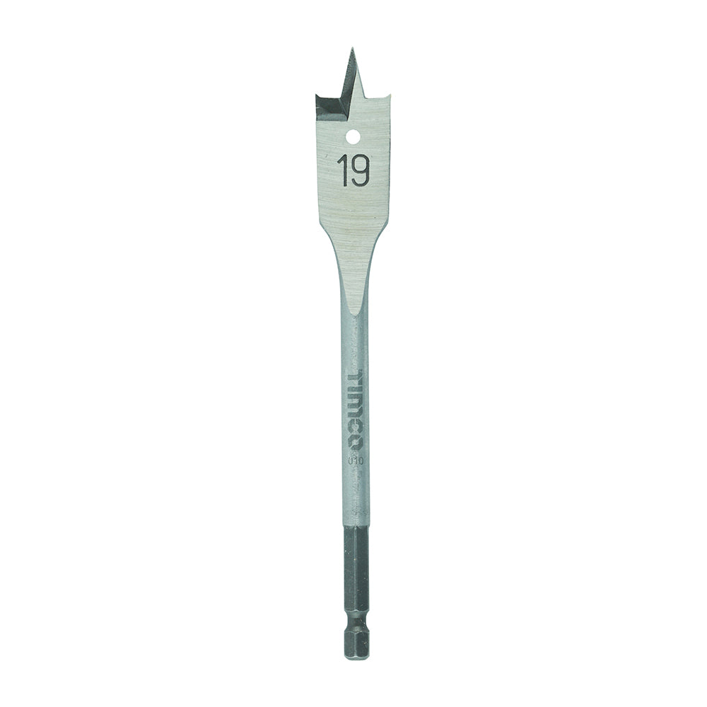 TIMCO Flat Wood Bits - 19.0 x 152 - Image
