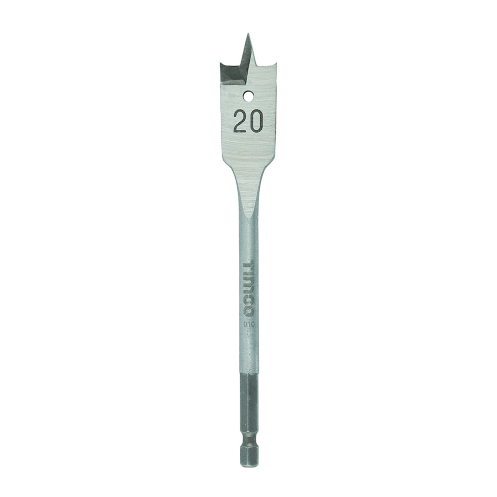 TIMCO Flat Wood Bits - 20.0 x 152 - Image