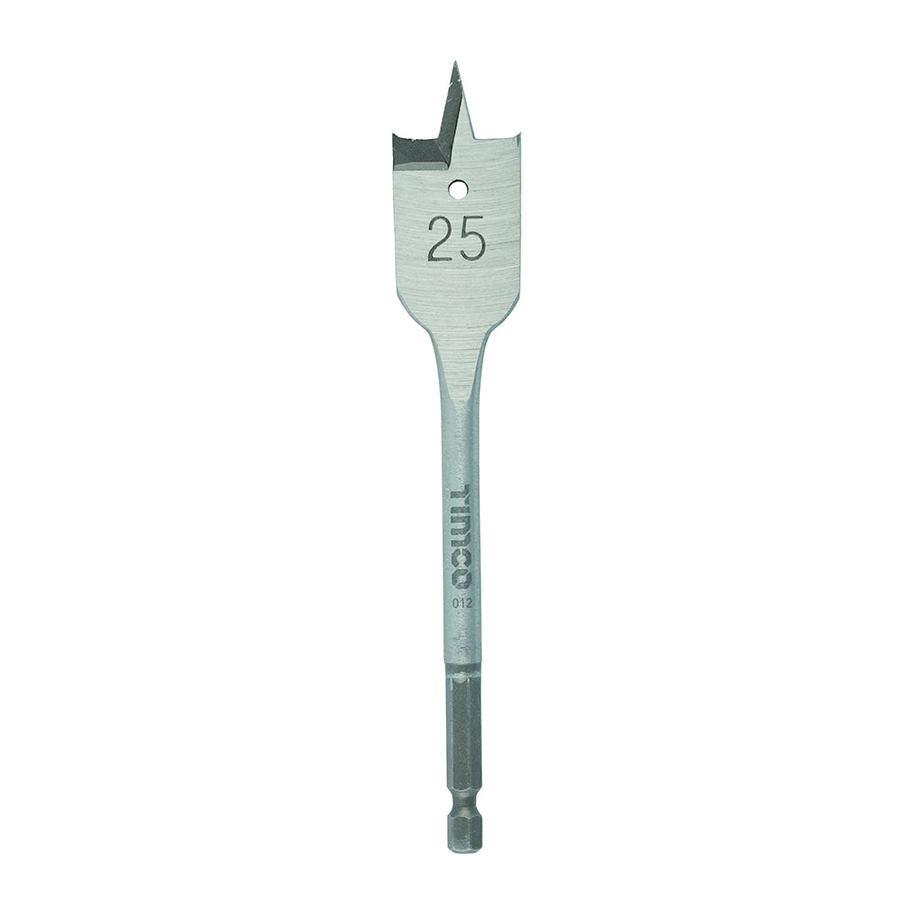 TIMCO Flat Wood Bits - 25.0 x 152 - Image
