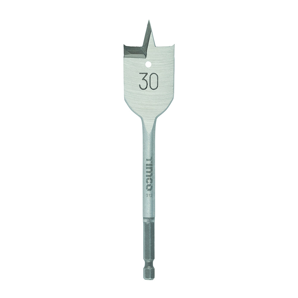 TIMCO Flat Wood Bits - 30.0 x 152 - Image