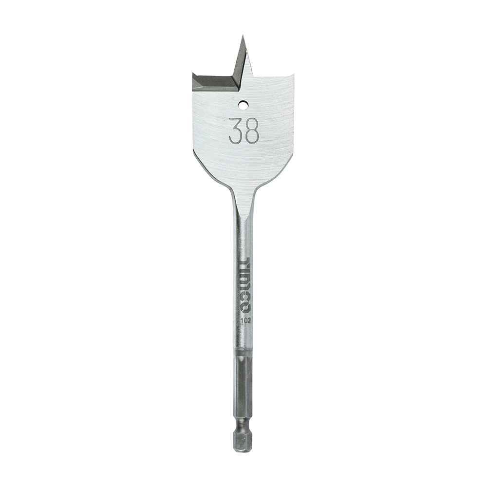 TIMCO Flat Wood Bits - 38.0 x 152 - Image