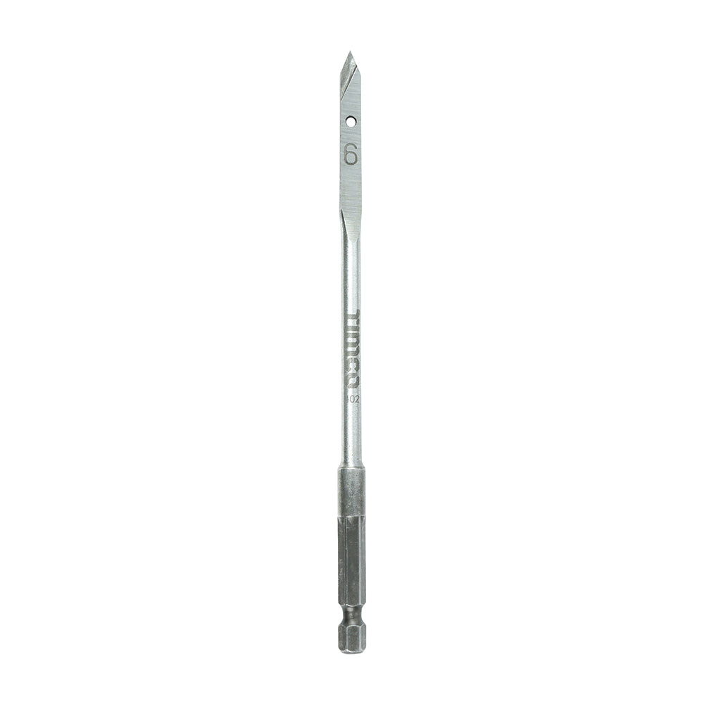 TIMCO Flat Wood Bits - 6.0 x 152 - Image