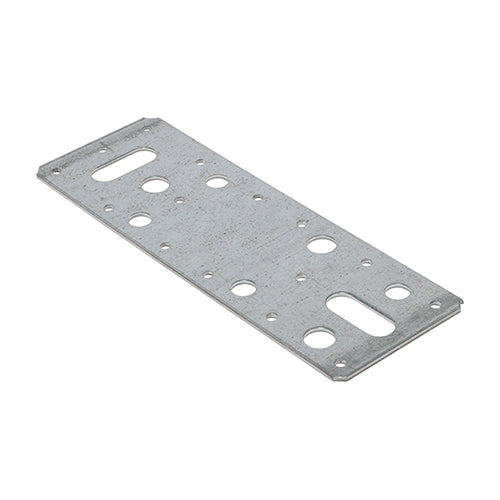 TIMCO Flat Connector Plates Galvanised - 62 x 180 - Image