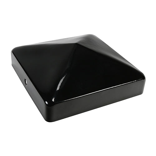 TIMCO Fence Post Cap Epoxy Black - 50mm - Image