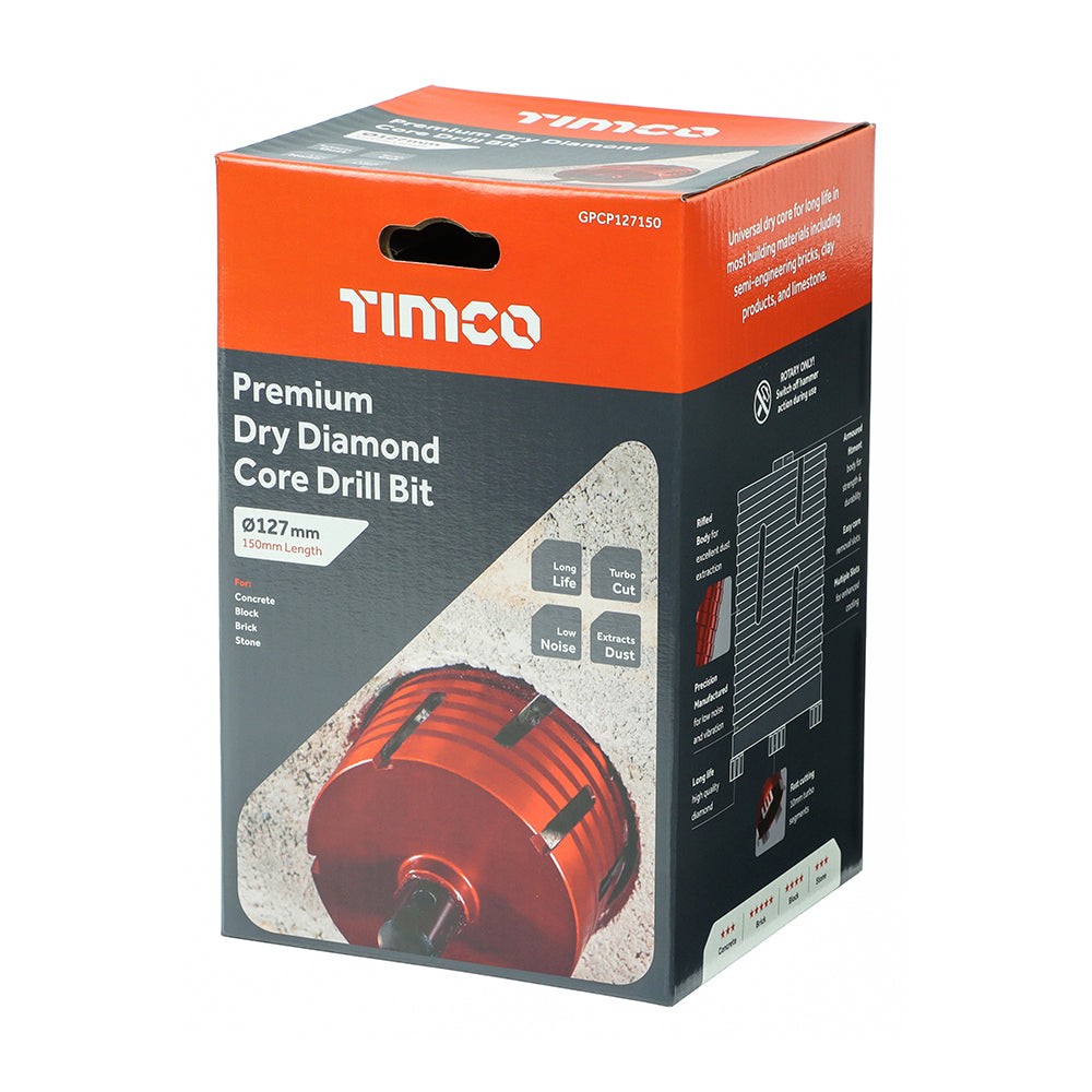 TIMCO Diamond GP Core Bit - 127 x 150mm - Image