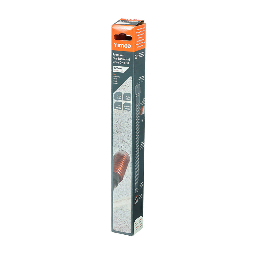 TIMCO Diamond GP Core Bit - 22 x 300mm - Image