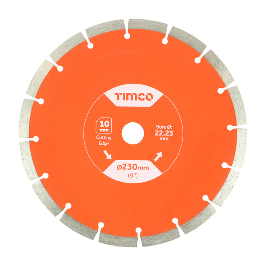 TIMCO Premium Diamond Blade Segmented  - 230 x 22.2 - Image