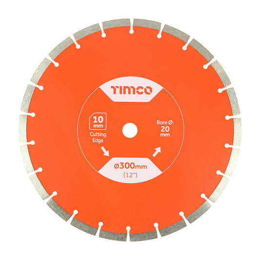 TIMCO General Purpose Diamond Blade Segmented  - 300 x 20.0 - Image
