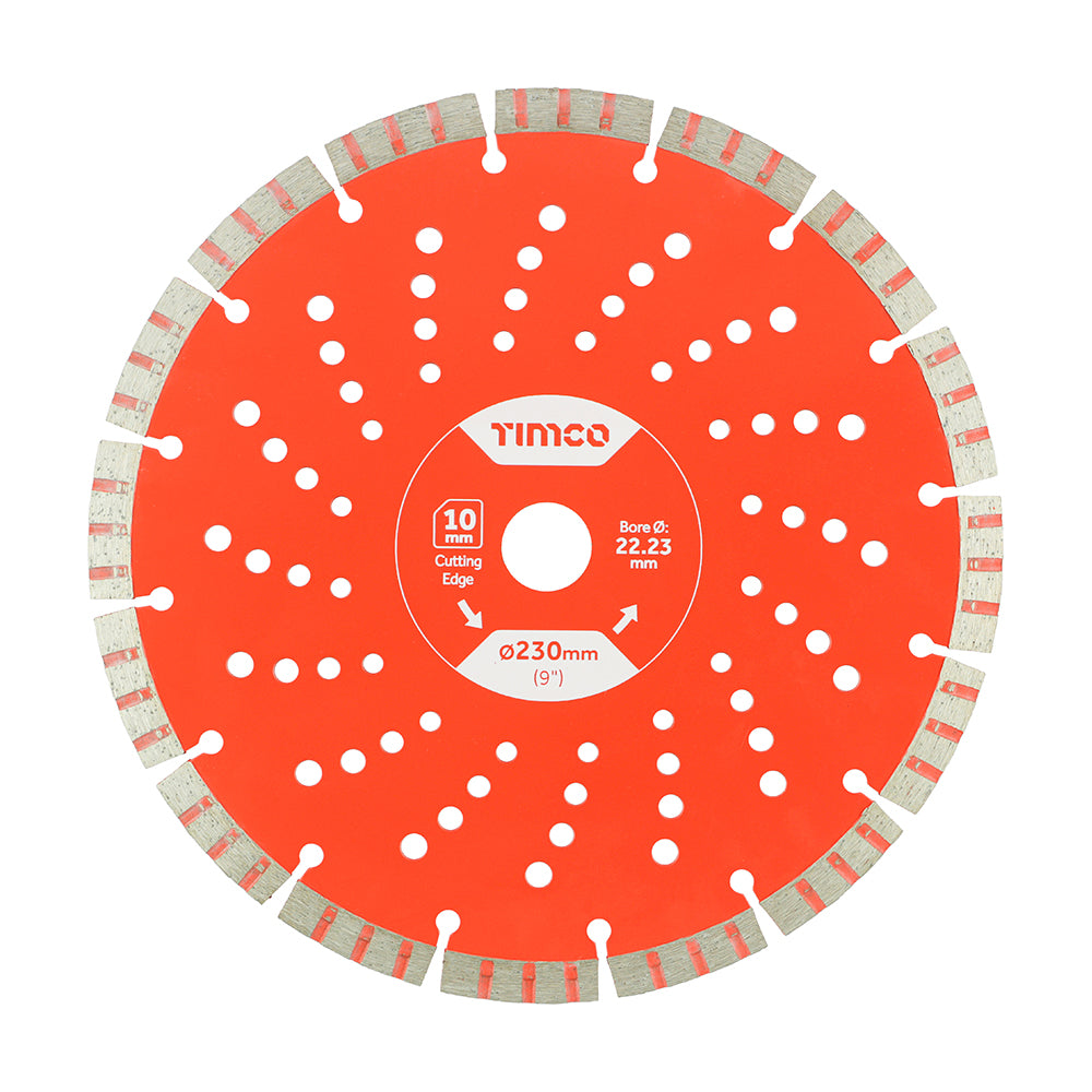 TIMCO Trade Diamond Blade Segmented - 230 x 22.2 - Image