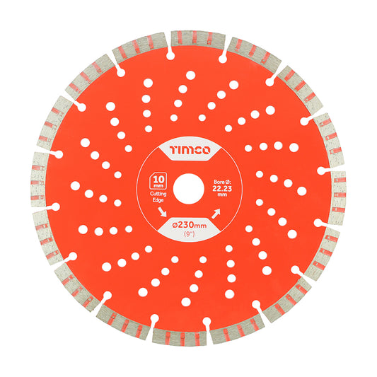 TIMCO Trade Diamond Blade Segmented - 230 x 22.2 - Image