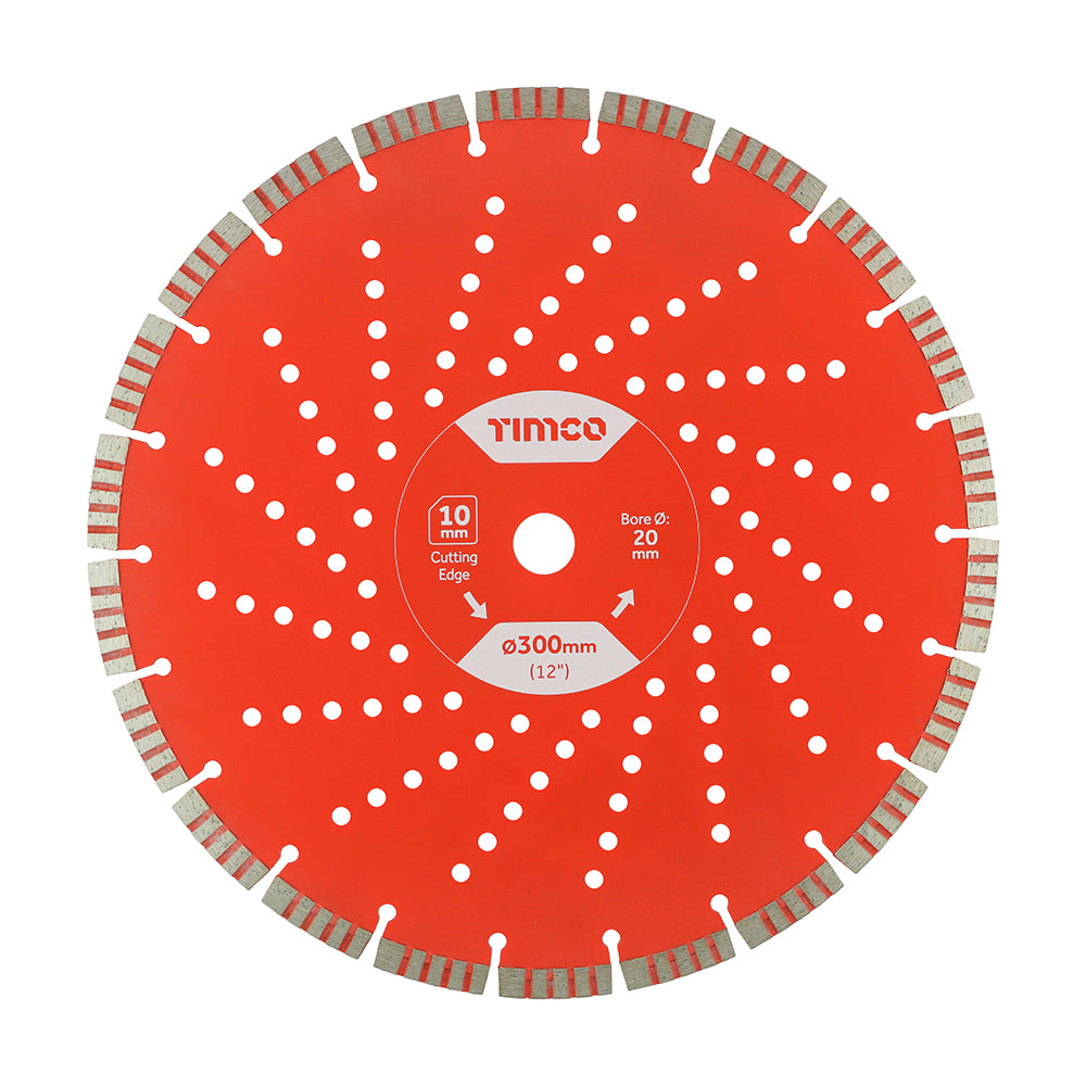 TIMCO Trade Diamond Blade Segmented - 300 x 20.0 - Image