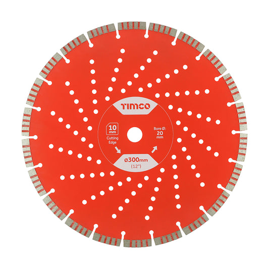 TIMCO Trade Diamond Blade Segmented - 300 x 20.0 - Image