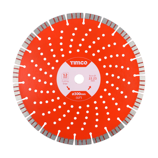 TIMCO Premium Diamond Blade Segmented - 300 x 22.2 - Image