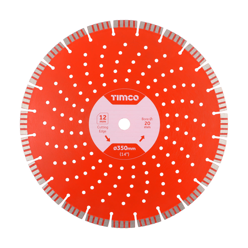 TIMCO Premium Diamond Blade Segmented - 350 x 20.0 - Image