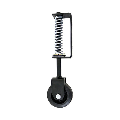 TIMCO Spring Loaded Field Gate Wheel Heavy Duty Black - 370mm - Image