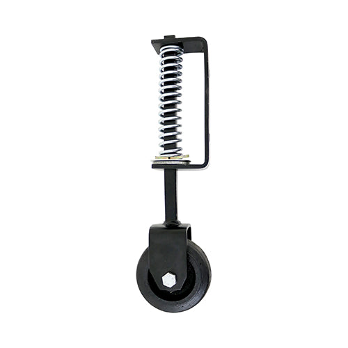 TIMCO Spring Loaded Field Gate Wheel Heavy Duty Black - 370mm - Image