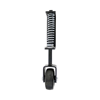 TIMCO Spring Loaded Field Gate Wheel Heavy Duty Black - 370mm - Image
