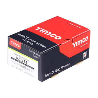 TIMCO Self-Drilling Heavy Section Screws Exterior Silver - 5.5 x 65 - Image