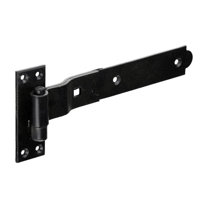 TIMCO Cranked Band & Hook On Plates Hinges Black - 250mm - Image