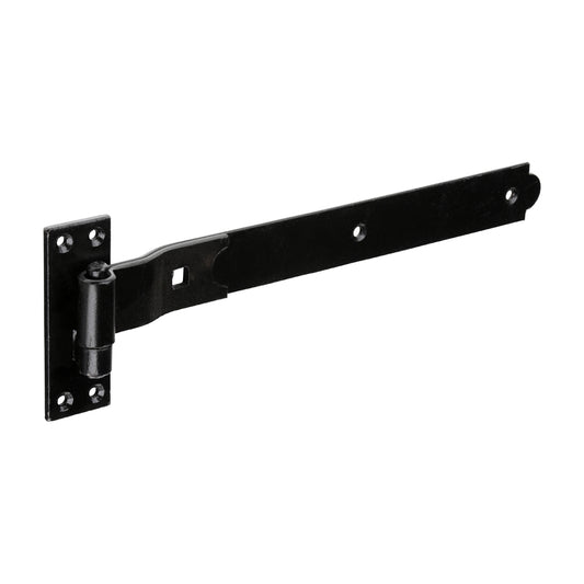 TIMCO Cranked Band & Hook On Plates Hinges Black - 350mm - Image