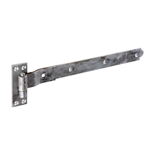 TIMCO Cranked Band & Hook On Plates Hinges Hot Dipped Galvanised - 400mm