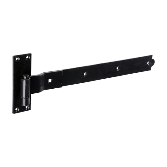 TIMCO Cranked Band & Hook On Plates Hinges Black - 450mm - Image