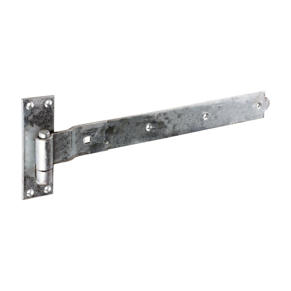 TIMCO Cranked Band & Hook On Plates Hinges Hot Dipped Galvanised - 450mm - Image