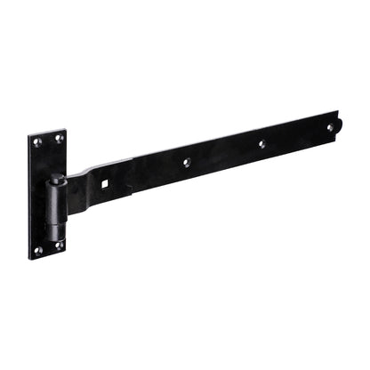 TIMCO Cranked Band & Hook On Plates Hinges Black - 500mm - Image
