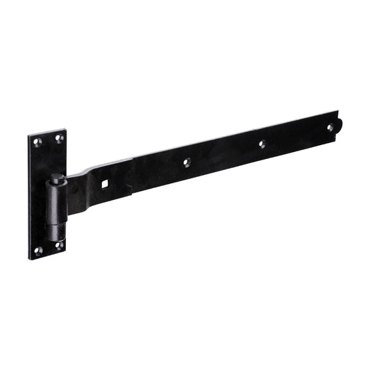 TIMCO Cranked Band & Hook On Plates Hinges Black - 500mm - Image