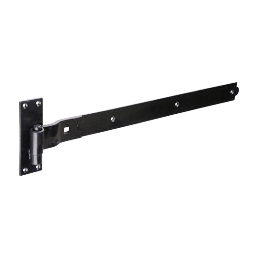 TIMCO Cranked Band & Hook On Plates Hinges Black - 600mm - Image